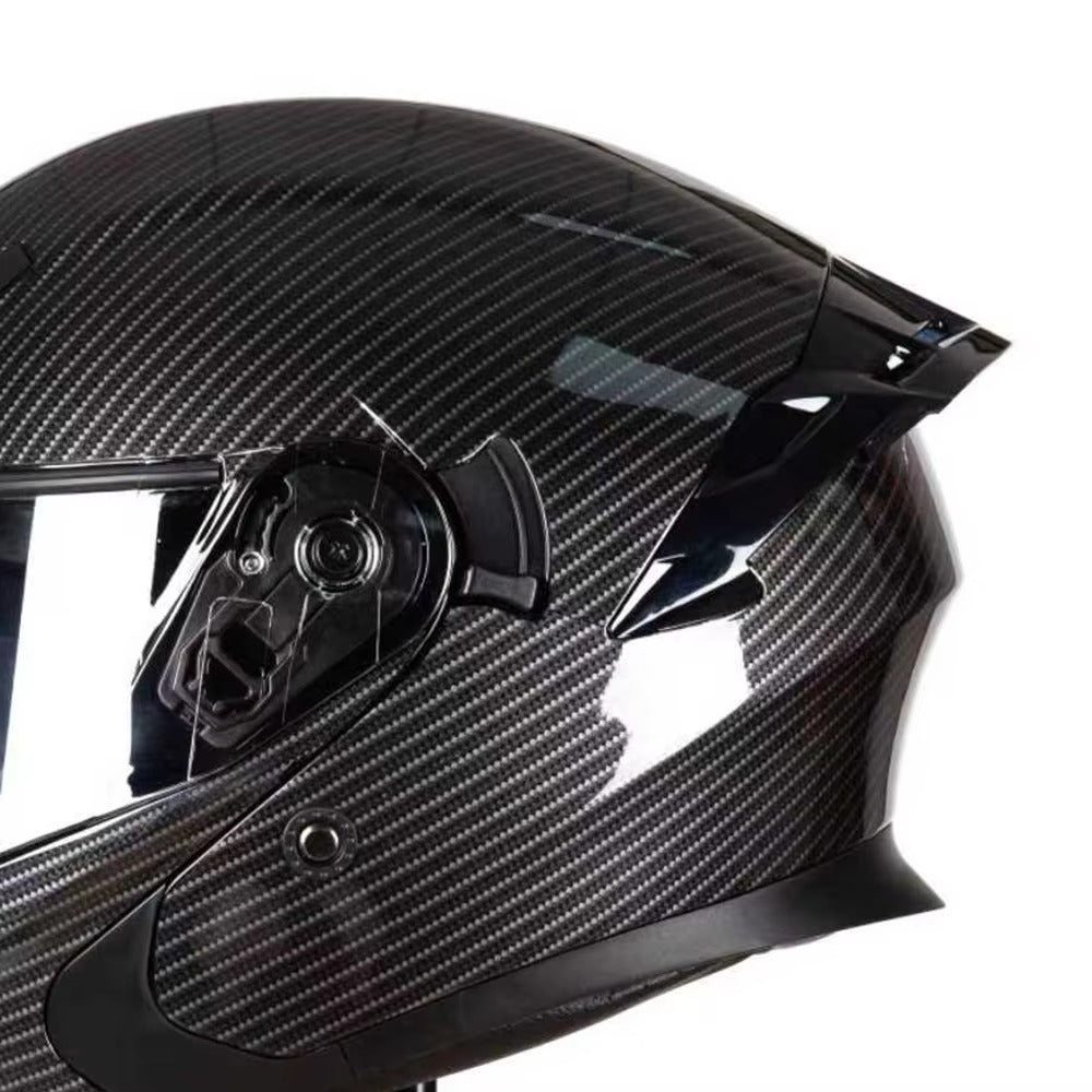 Dual Lens Full Face Motorcycle Helmet