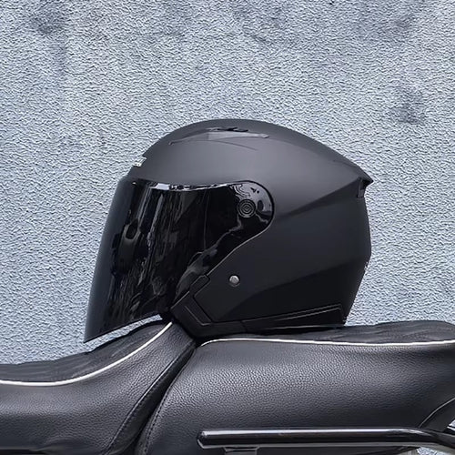 Motorcycle Helmet - All Season, Double Lens
