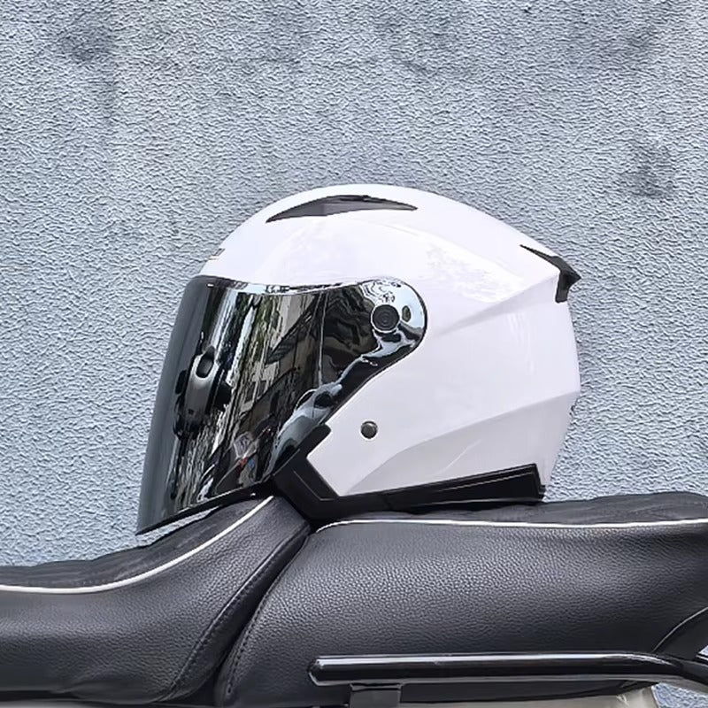 Motorcycle Helmet - All Season, Double Lens