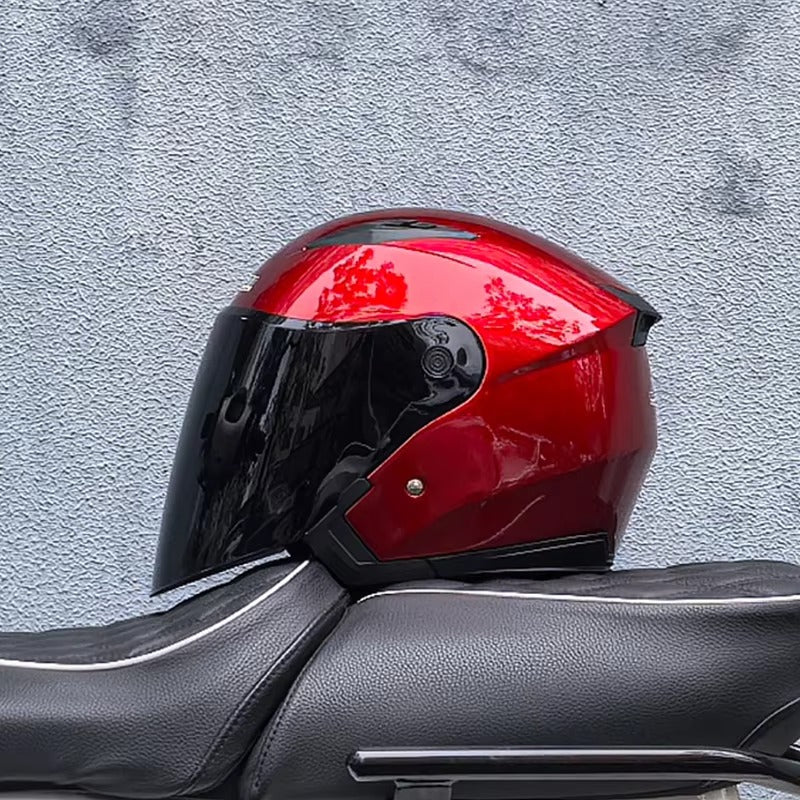 Motorcycle Helmet - All Season, Double Lens