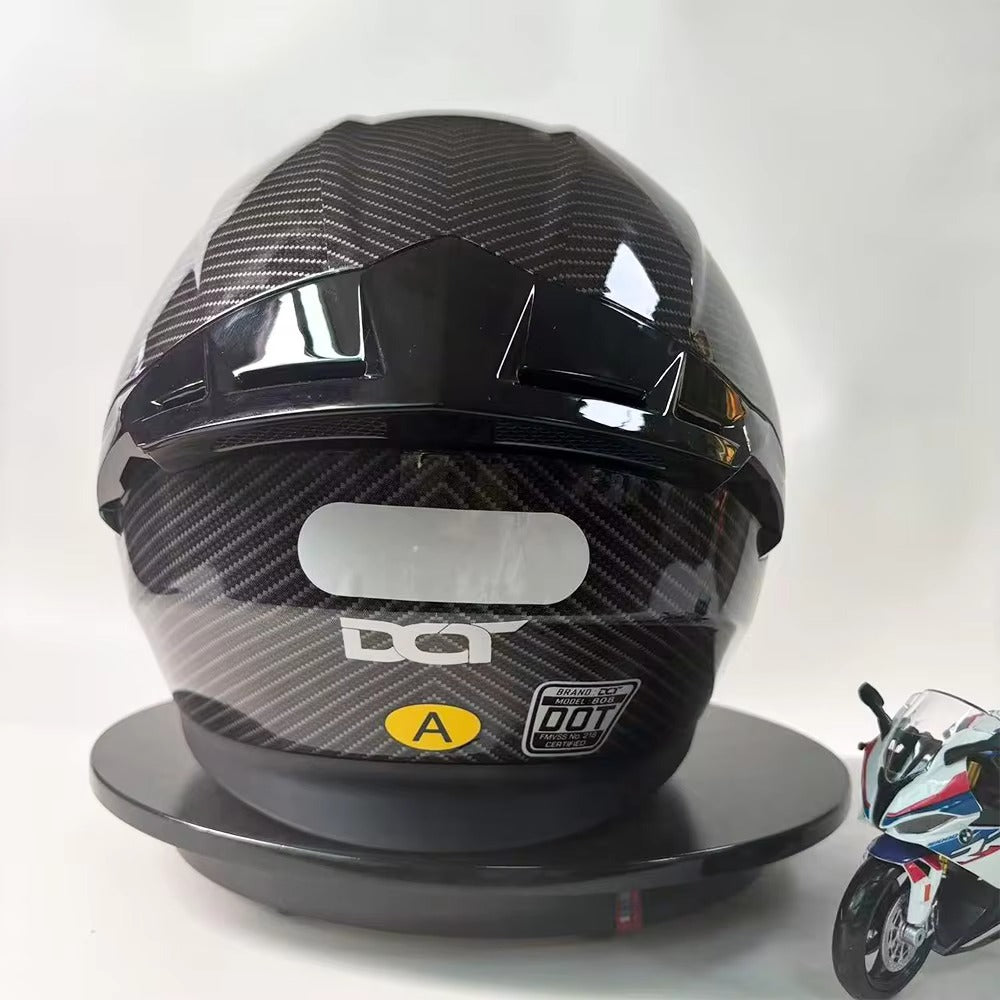 Dual Lens Full Face Motorcycle Helmet