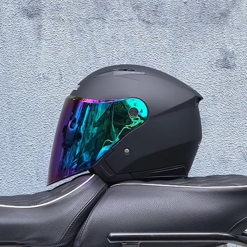 Motorcycle Helmet - All Season, Double Lens